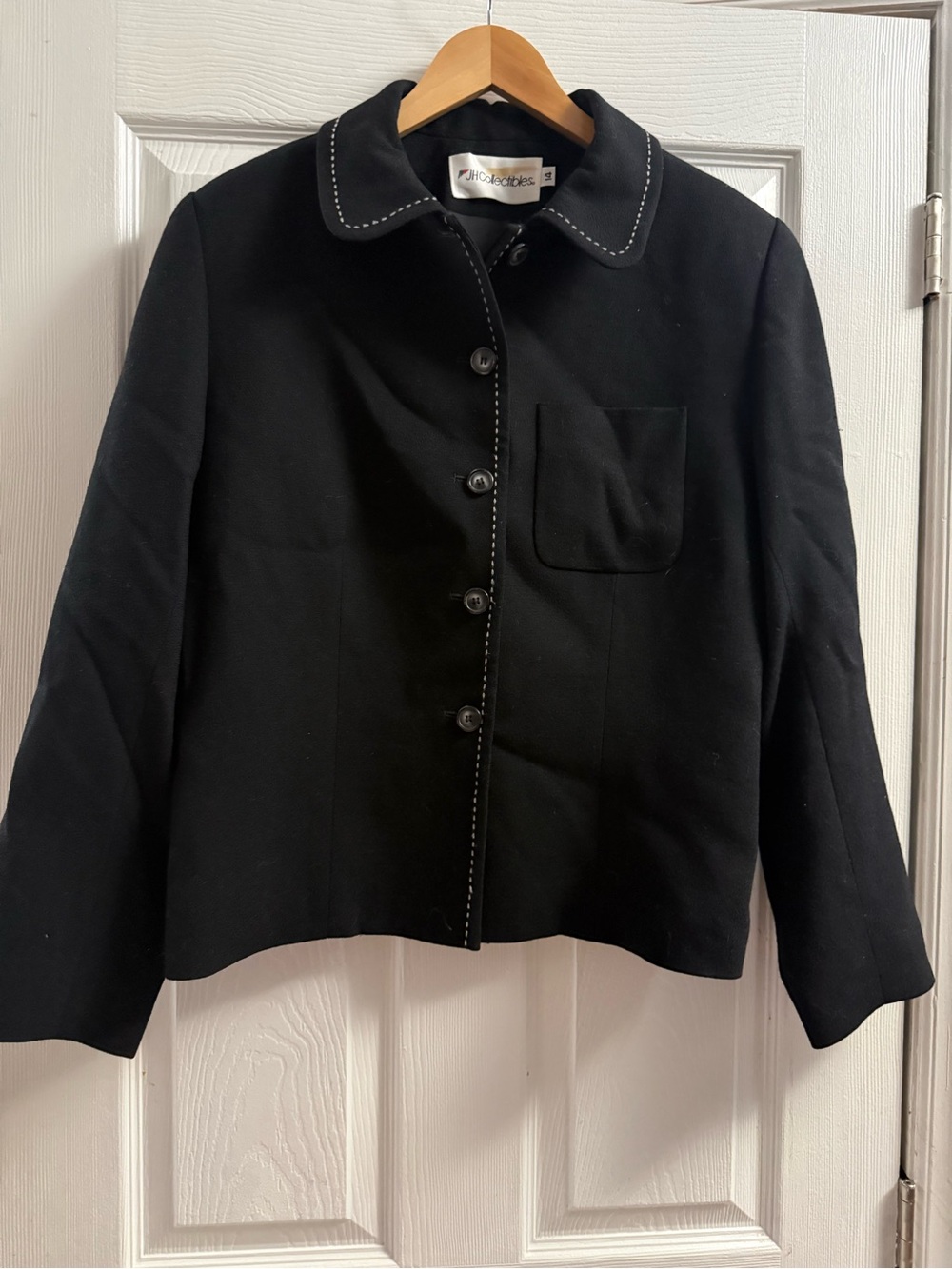Vintage JH Collectibles Wool Blazer Size 14 100% Wool